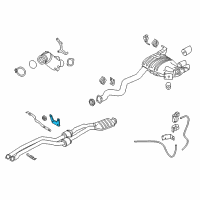 OEM BMW X1 Bracket Diagram - 18-20-7-540-178