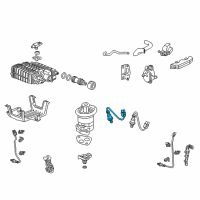 OEM 2009 Honda Accord Sensor, Front Laf Diagram - 36531-R71-L01
