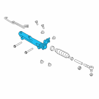 OEM 2007 Ford Explorer Sport Trac Gear Assembly Diagram - 8A2Z-3504-ARM