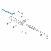 OEM Ford Explorer Sport Trac Pressure Tube Diagram - 7L2Z-3A714-A