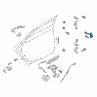 OEM 2014 Lincoln MKZ Door Check Diagram - DP5Z-5427204-A