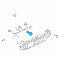 OEM 2011 Nissan Cube Bulb Diagram - 26271-8990D