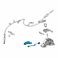 OEM Toyota Shift Indicator Diagram - 35978-06230