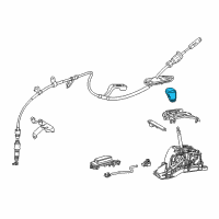 OEM Toyota Camry Shift Knob Diagram - 33504-06310-C0