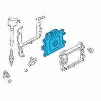 OEM Honda Insight ELECTRONIC CONTROL U Diagram - 37820-6L2-A52