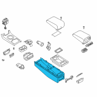 OEM 2003 Infiniti G35 Body - Console Diagram - 96911-AL506