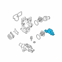 OEM 2012 Nissan Cube Gasket-Water Outlet Diagram - 11062-EN200