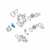 OEM 2010 Nissan Cube Gasket-Water Pump Diagram - 21014-EN200