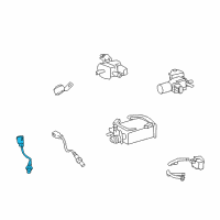OEM 2012 Toyota Sequoia Front Oxygen Sensor Diagram - 89467-04060