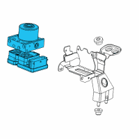 OEM 2014 Chevrolet Cruze Modulator Diagram - 13385428