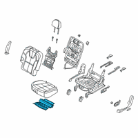 OEM Kia Telluride Pad U Diagram - 89170S9200