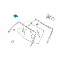 OEM 2000 Nissan Maxima Rubber DUM Seal Diagram - G2G16-89901