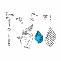 OEM Ford ECM Diagram - EJ5Z-12A650-LE