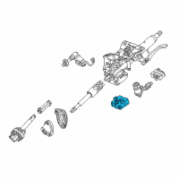 OEM Module Asm-Steering Column Lock Control Diagram - 23377962