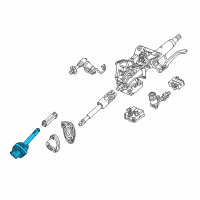 OEM 2017 Cadillac CTS Upper Shaft Diagram - 84242639