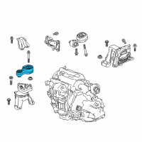 OEM 2018 Honda Accord Rod, Torque (Upper) Diagram - 50880-TVC-A21