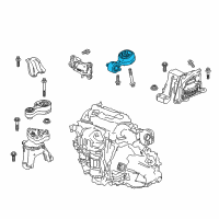 OEM 2020 Honda Accord Rod, Torque (Lower) Diagram - 50890-TVC-A21