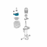 OEM 2017 Ford Mustang Upper Mount Diagram - FR3Z-3A197-A