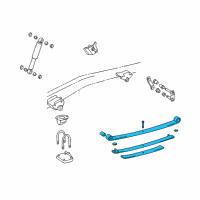 OEM 1996 Toyota Tacoma Spring Assembly Diagram - 48210-04H01