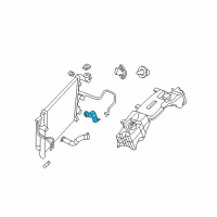 OEM Dodge Nitro Hose-Radiator Outlet Diagram - 55037787AH