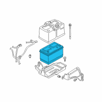 OEM Dodge B2500 Battery-Storage Diagram - BB27F101AA