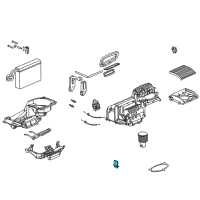 OEM 2003 Saturn Ion Resistor Diagram - 15820140