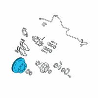 OEM 2021 Ram 3500 Brake Diagram - 68414884AB