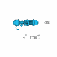 OEM Ford F-150 Air Cleaner Assembly Diagram - AU2Z-9600-ARM