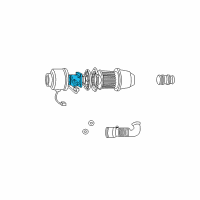 OEM 1999 Lincoln Town Car Air Mass Sensor Diagram - F6ZZ-12B579-AARM