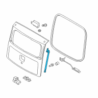 OEM 2010 Kia Soul Lifter Assembly-Tail Gate Diagram - 817702K000