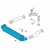 OEM 2022 Lincoln Aviator Intercooler Diagram - L1MZ-6K775-C