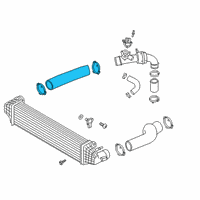 OEM 2021 Ford Explorer Front Duct Diagram - L1MZ-6C646-C