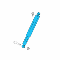 OEM 2020 Ford F-250 Super Duty Shock Diagram - HC3Z-18125-ED