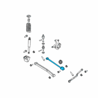 OEM Jeep Gladiator Suspension Control Arm Diagram - 68453186AA