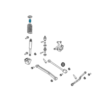 OEM 2022 Jeep Gladiator JOUNCE Diagram - 68341489AB