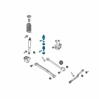 OEM 2019 Jeep Wrangler KNUCKLE Diagram - 68531030AB