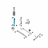 OEM Jeep Gladiator ABSORBER-Suspension Diagram - 68465828AF