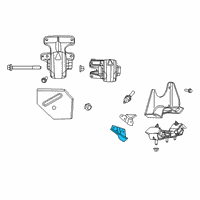 OEM Ram 1500 Engine Mount Diagram - 68291379AB