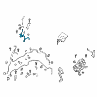 OEM 2019 Nissan Pathfinder Hose-Return, Power Steering Diagram - 49725-3KA2A