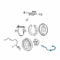 OEM 2016 Jeep Compass Line-Brake Diagram - 68171908AA