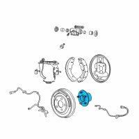 OEM 2009 Dodge Avenger BRAKE Diagram - 4766719AC