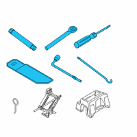 OEM 2022 Hyundai Palisade Tool Set-OVM Diagram - 09130-S8000