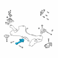 OEM 2020 Hyundai Santa Fe Bracket Assembly-Roll Rod Diagram - 21950-S1000