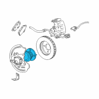 OEM 2003 Ford Mustang Rear Sensor Ring Diagram - F4ZZ-2C189-A