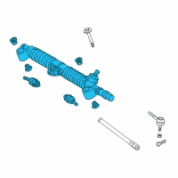 OEM 2012 Scion iQ Gear Assembly Diagram - 45510-74020