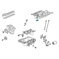 OEM 2017 Cadillac XTS Intake Manifold Seal Kit Diagram - 12657374