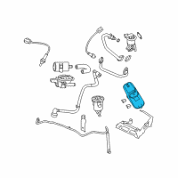OEM 2008 Dodge Magnum CANISTER-Vapor Diagram - 4578587AG