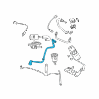 OEM Dodge Charger Hose-CANISTER To Vent Valve Diagram - 4581432AD