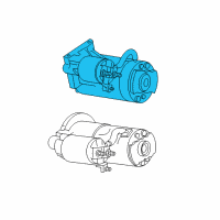 OEM 1988 Jeep Cherokee Electrical Starter Diagram - 4796981AB