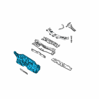 OEM Ford Focus Dash Panel Diagram - 4S4Z-5401610-AA